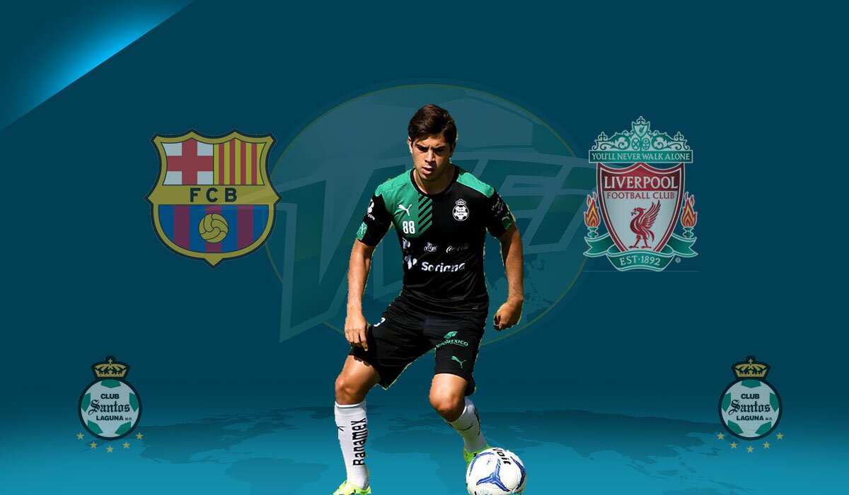 Liverpool & Barcelona Monitor Mexican Midfielder Ulises Rivas