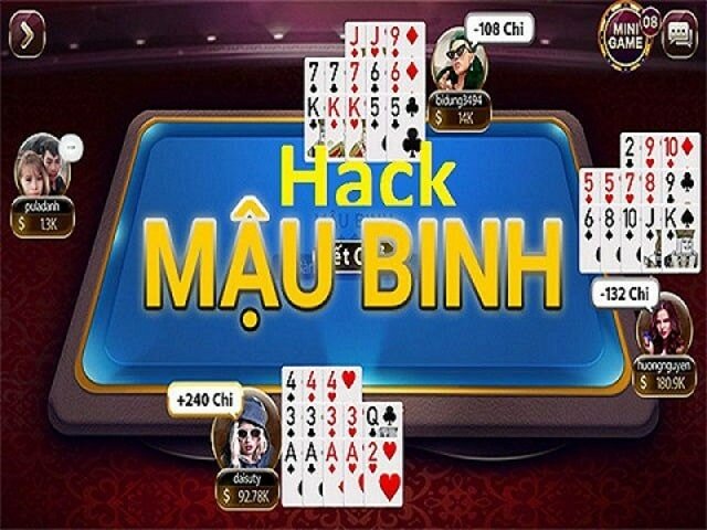 Cách hack Mậu Binh ZingPlay chi tiết dễ thực hiện cho bài thủ