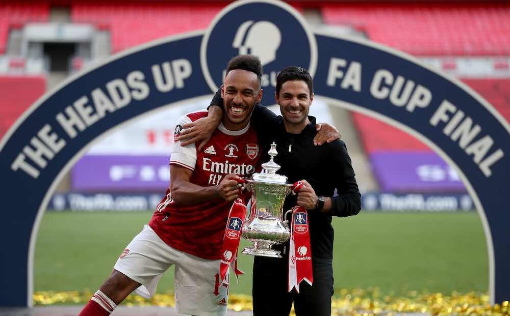 Aubameyang Arteta FA Cup