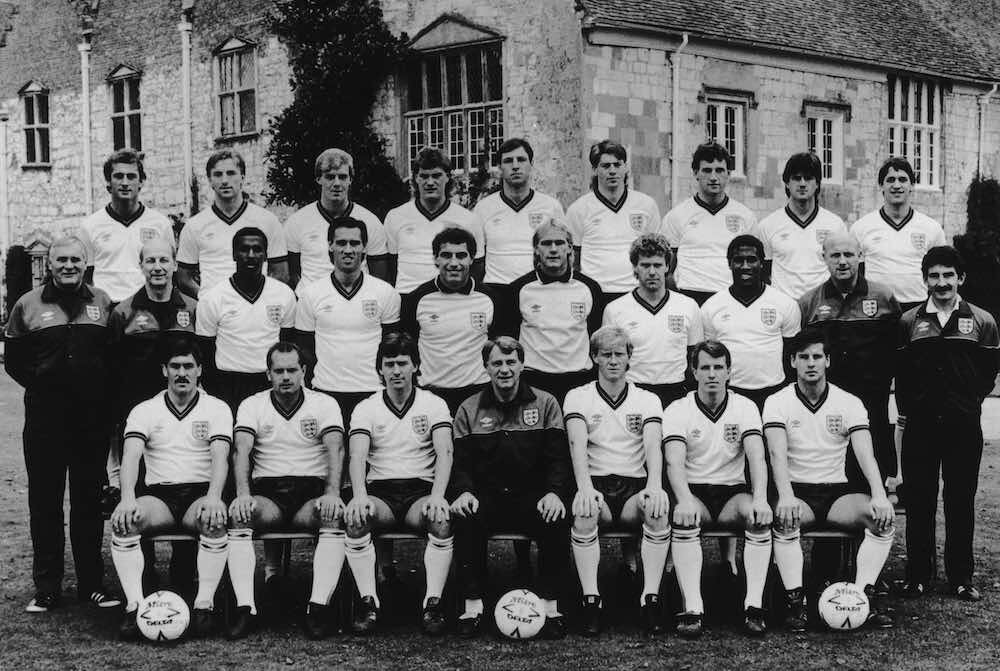 1986 England World Cup Squad and Staff