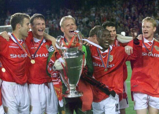 Man United Bayern 1999