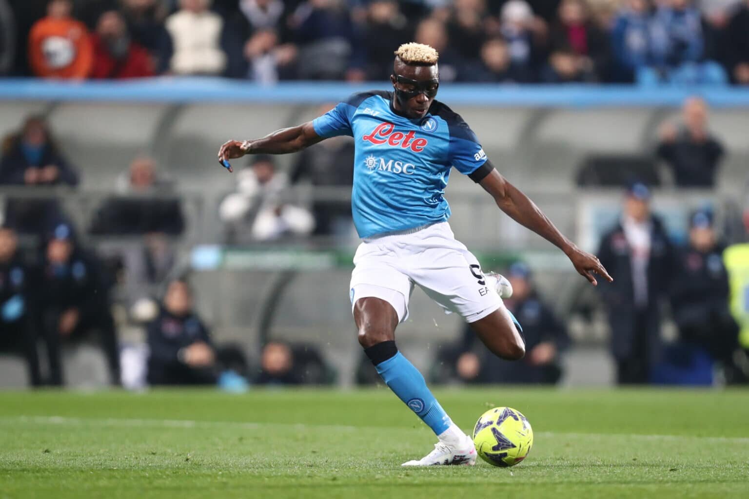 Victor Osimhen, Sassuolo-Napoli - @livephotosport