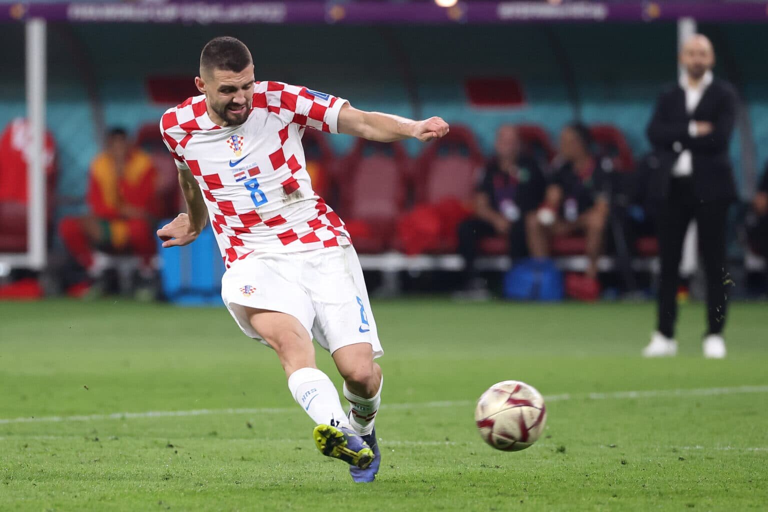 Mateo Kovacic con la maglia della Croazia - @livephotosport