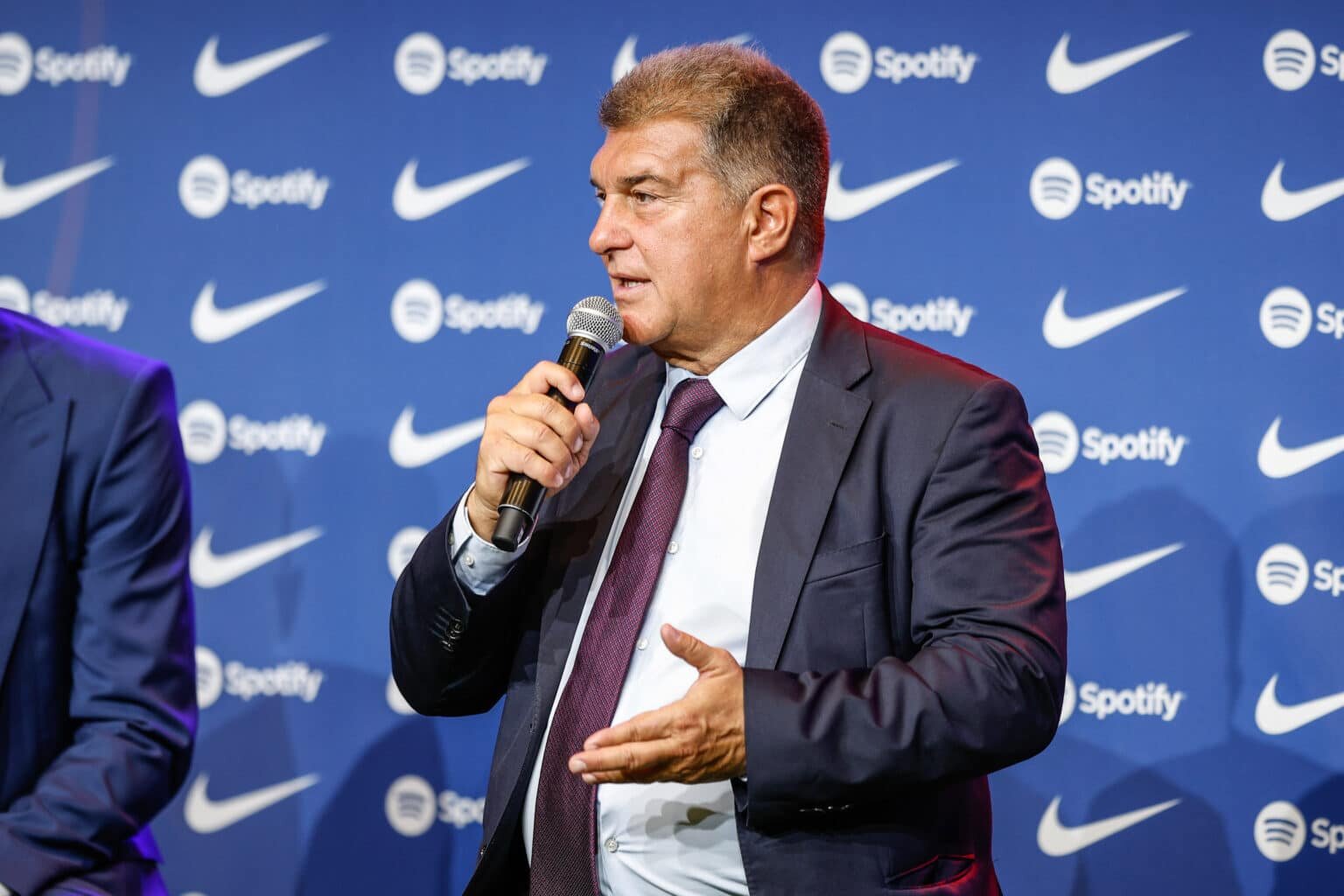 Joan Laporta, patron del Barcellona @Livephotosport