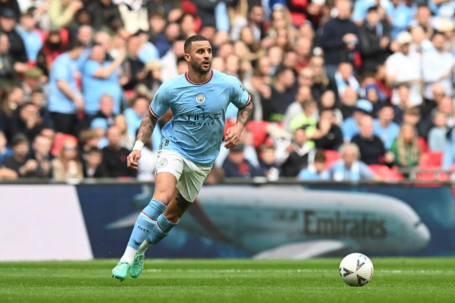 Kyle Walker, calciatore del Manchester City @livephotosport